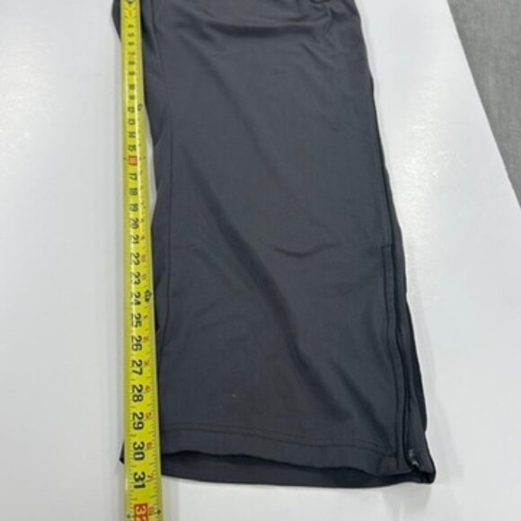 0459 Nike Vintage 90s Black Track Pants | Wide Leg Polyester Joggers Large - Picture 6 of 9